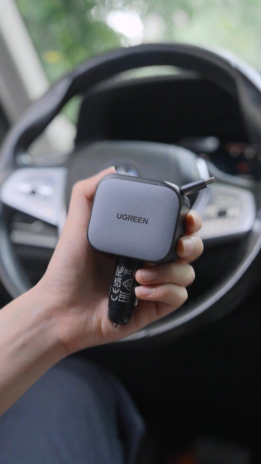 If you have to charge things in your car then you need a car charger and that car charger should be the UGREEN Nexode 145W Retractable USB C car charger. The built-in USB C cable means it takes up less space and never gets tangled. 

#UGREEN #UGREENNexode #charger #tech #newrelease #carcharger