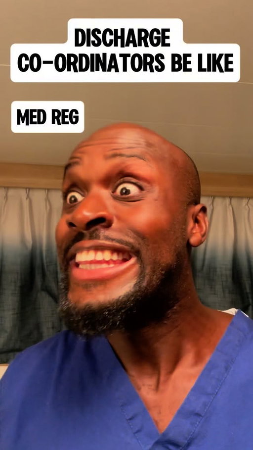 Discharge Co-ordinators want them discharges and they want them now 😩😭

#comedy #skit #funny #medicine #doctor #hospital #nhs #reels

Healthcare folks, was this an accurate depiction of our discharge co-ordinator colleagues?