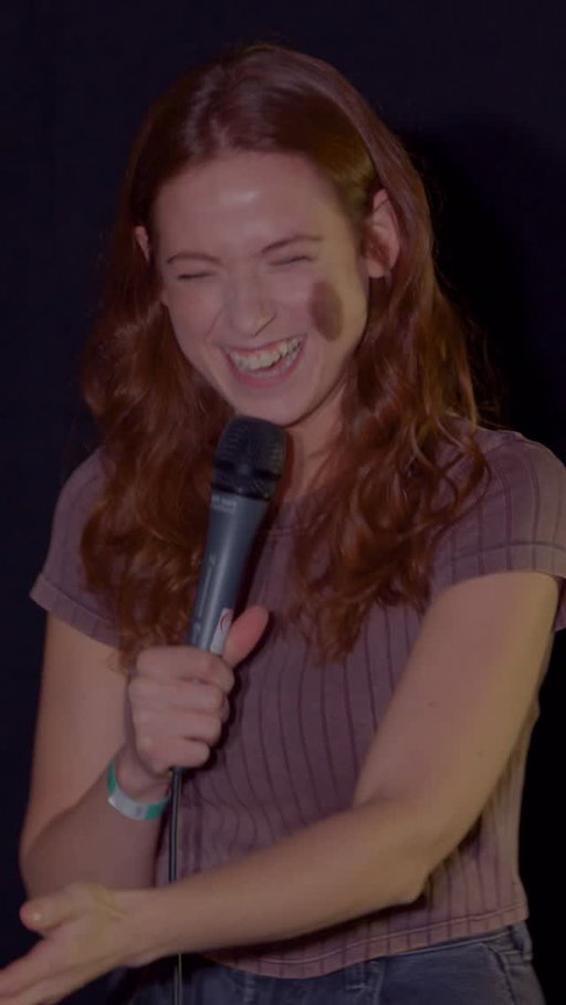 well how would *you* describe my face #standup #jokes #crowdwork