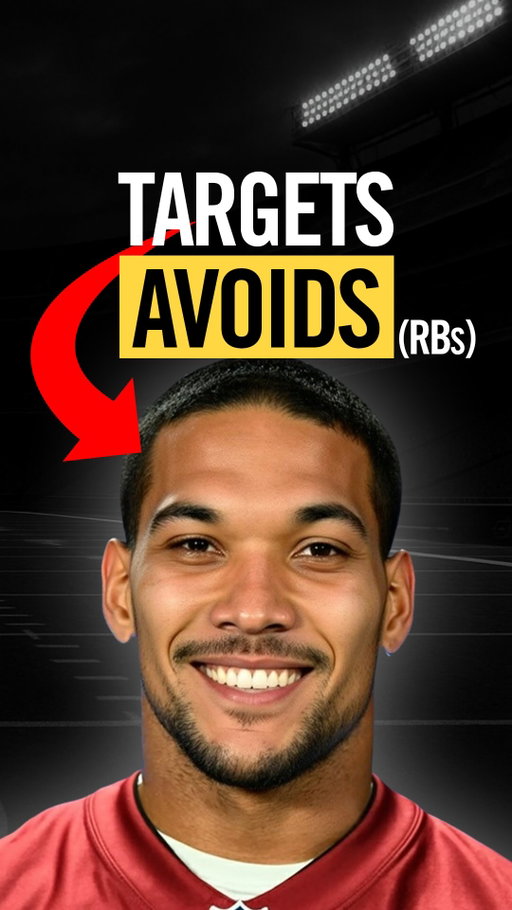 ⬇️ Comment “MVP” for my Top-150

🔥 Top Targets and Fades for 2025

Last year I gave you Malik Nabers and Brock Bowers…
and got you off Olave and Richardson.
So let’s do it again.

Fade Joe Mixon.
He lived on volume… then collapsed to 6 PPG down the stretch.
Now the same foot injury lingers… plus the 7th-toughest rushing schedule.
That’s not RB20. That’s a trap.

Target Zach Charbonnet.
When Walker sat, Charbs averaged 18.3 touches…
and ranked 9th in missed tackles forced per attempt.
He also caught 42 passes as a backup.
League-winner profile if Walker misses time.

Fade D’Andre Swift.
Career-low 3.8 YPC.
Outside the Top-32 in every efficiency metric.
And Roschon Johnson lurks at the goal line.
Swift isn’t stability — he’s stress.

Target Jordan Mason.
Now the 1b to Aaron Jones in Minnesota.
But last year he was Top-3 in explosive run rate…
while facing stacked boxes on 51% of his carries.
Jones is aging. Mason is the stash that wins seasons.

Fade James Conner.
1st in juke rate.
26th in points per opportunity.
And now sharing with Trey Benson.
At 30 years old? That’s optimism you can’t afford.

But here’s the RB you can’t ignore…
One of only 5 backs to average 16 carries + 3.5 targets per game last year.
Don’t sleep on Tony Pollard.

#FantasyFootball
#FantasyFootballAdvice
#FantasyFootballDraft
#FantasyFootballTips
#FantasyFootballLeague