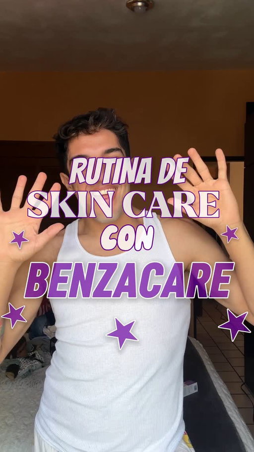 Helooouuu! 💜 Te enseño la rutina de mis mañanas!! Recordándote que tomes mucha agua!! 💦No toques tu cara con tus manos sucias!! 🚫 Usa bloqueador!! Aliméntate bieeenn!! Y SUPER IMPORTANTE.... NO EXISTEN LAS PIELES PERFECTAS!!! 🫧 Las pieles qué vemos en internet, la mayoría son editadas y tienen filtro!! No te estreses 😶‍🌫️ Se paciente y constante en tu cuidado de la piel! Ve a tu dermatodologo mas cercanooo! ★ @benzacaremx #BenzacMexico #SeamosReales #MesDelAcné