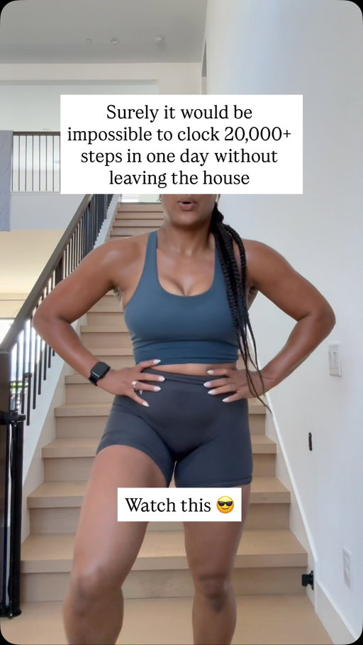 I’m a full-time mommy & full-time business owner, but most days my reality means I’m at home with my kids around the clock, and my goals just don’t give af about any excuse I might have.

I use to think it was impressive to pull off 10,000 steps when I was unable to leave the house, but on a beast mode day, I’m doing 20,000+ 🤩

My victories look very different than what they use to be but these days, I celebrate what I’m capable of doing in a 24hr period while being in the house mommying 2 toddlers from sunrise to well after sunset 🫠

To my fellow stay at home mommies: little victories add up to big accomplishments. Never downplay your efforts, after all, you’re doing the most important job of all, raising your babies, so be kind to yourself and applaud even the smallest of wins of each day. You’re a freaking rockstar! 💪🏽

#athomeworkouts #postpartumfitness #fitnessinmy40s