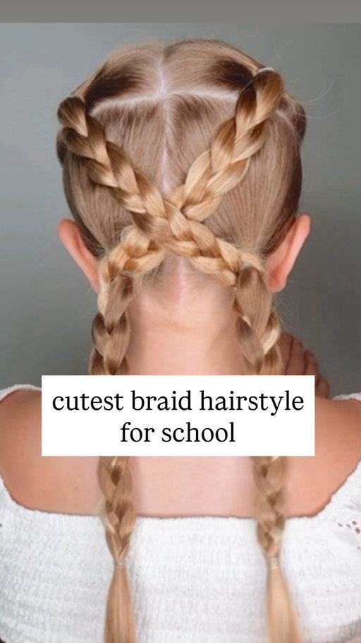 CUTEST BRAID HAIRSTYLE FOR SCHOOL 🩷 I just love this hairstyle! It’s a go-to for me. It’s so sweet and cute!
.
I’m sharing my favorite hair products that we love to use, too! 
.
Comment SHOP below to receive a DM with the link to this post on my LTK ⬇ https://liketk.it/5lR3b #ltkbeauty
