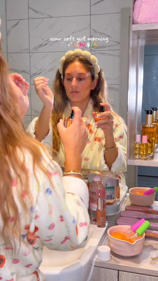 asmr soft girl mornings >> 🫧🕊️🩰🎀🪞🌾

products
@sundaebody whipper shower foam*
@garnieruk micellar cleansing rose water*
@olehenriksen peach glaze glow mist*
@elemis_uki pro collagen rose micro serum*
@tatcha brightening eye cream*
@cliniqueuk moisture surge 100h auto replenishing hydrator*
@larocheposay anthelios invisible fluid spf 50*
@phlur missing person*
@1883syrups blueberry syrup
@ossutea matcha
@clarins lip perfector*
@djerfavenue robe

(*pr products)

#asmr #asmrsounds #asmrroutine #selfcare #selfcareroutine #skincare #skincareroutine #morningroutine #morningskincare #ａｅｓｔｈｅｔｉｃ