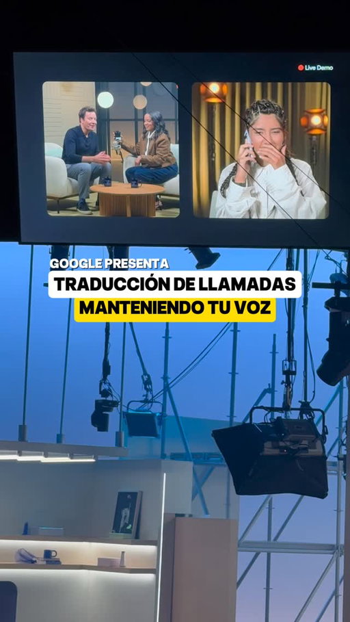 GOOGLE PRESENTA: Traducción de llamadas manteniendo tu voz 🤯