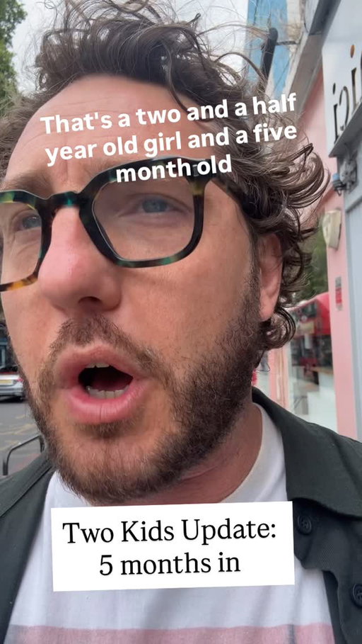 Two kid update: 5 months in 

#dad #parenting #dadlife #children #sleep