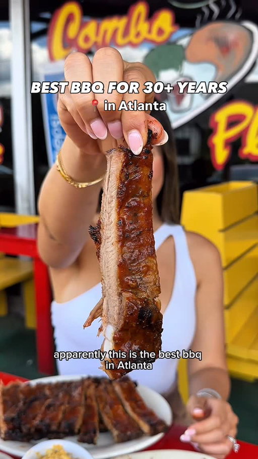 BEST BBQ FOR 30+ YEARS IN ATL 🍗 🤤 
@fatmattsribshack is known for the delicious bbq ribs and has been featured on multiple articles all across Google for the best in the city! Anthony Bourdain even came here and loved it! It’s tucked away in a little shack in Buckhead with live Blues 6 times a week. It’s a vibe and the ribs are amazing! 

#atlantafood #atlantamagazine #atleats #atlfood #buckheadga #atlfoodie