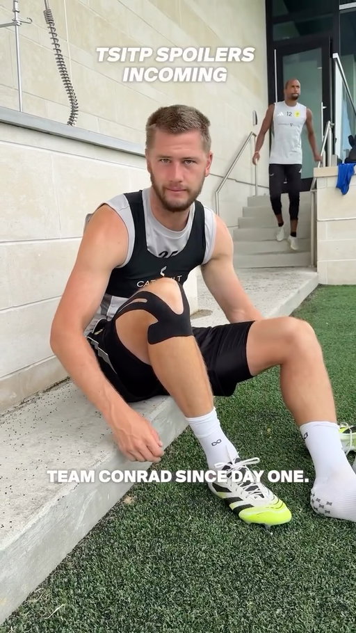 Emotional rollercoaster for Team Conrad this week🥺