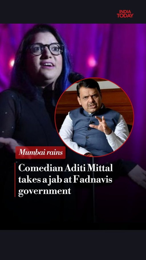 Mumbai rains: Comedian & actor Aditi Mittal's jab at Fadnavis govt

#ITReel #Mumbai | @addymitzy @sonalmehrotrakapoor