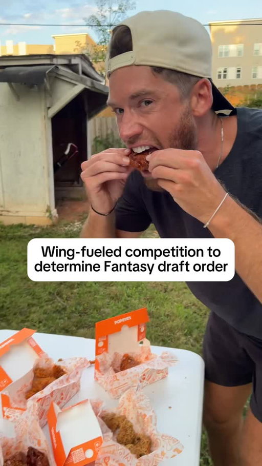 #PopeyesPartner A competition to determine your Fantasy draft order is even greater when Popeyes new line up of wings are involved #popeyes #fantasyfootball #football #fantasydraft @popeyes