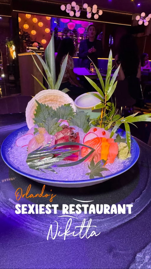 ‼️Orlando’s Sexiest Restaurant‼️
@nikittaorlando 

Nikita Orlando is not just dinner—it’s a whole experience. 💃🍣 Think Japanese-Peruvian fusion that blows your mind, cocktails that keep the night flowing, and yes… dancers bringing all the energy while you vibe out. ✨🔥

This wasn’t the Magical Dining menu, but they’re officially part of Magical Dining this year 👀—so trust me, you’re gonna want to snag a spot.

#NikitaOrlando #OrlandoEats #MagicalDining2025 #DinnerAndAShow #OrlandoNights
