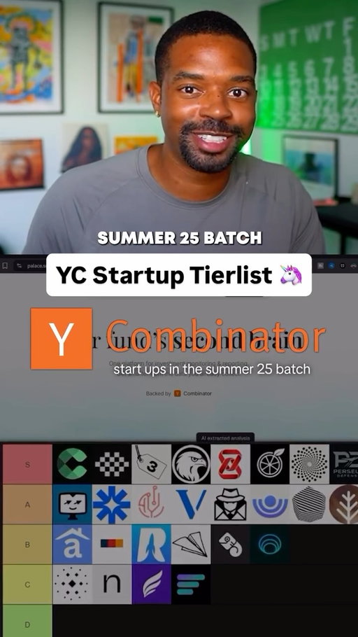 Ycombinator startup tierlist — Palace — investment monitoring and reporting for venture firms