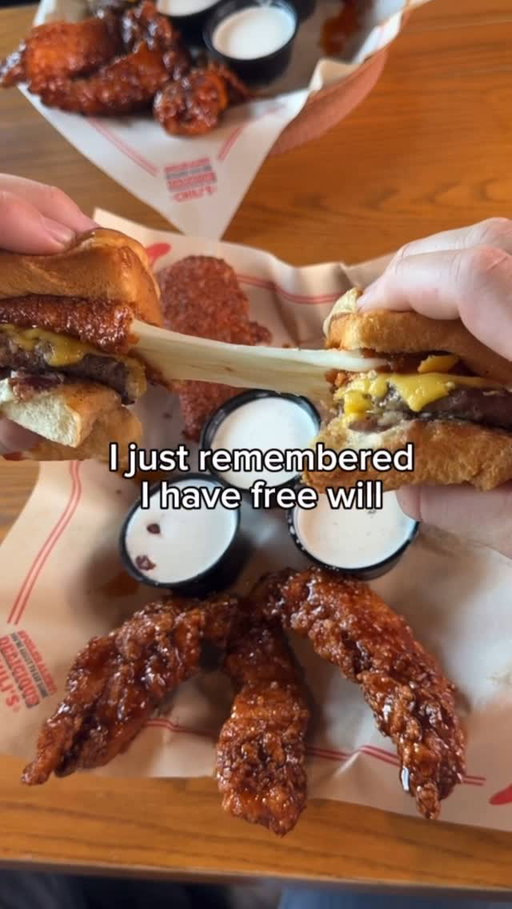 Free will = hacking the triple dipper