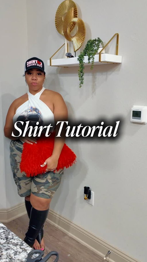 Here y’all go, and y’all better do it too and send me a picture so I can see how you put that shat on!!! 

#diyshirt #stylings