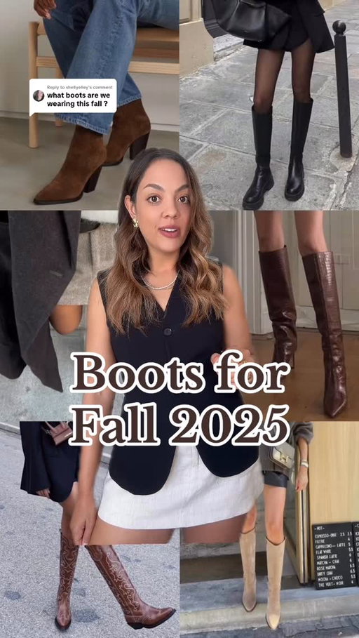 Boots for fall 2025 👢🤎🍂 Comment SHOP below to receive a DM with the link to this post on my LTK ⬇ https://liketk.it/5m40n #fallboots #fallshoes #fallfashion #falltrends #stylehelp #fashiontips