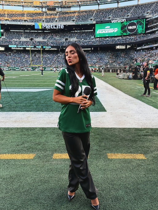 What a dream💚 Thank you @nyjets @metlifestadium All glory to Him🙏✨