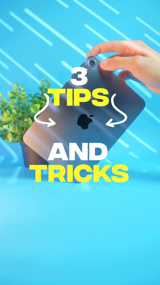 Here are the three best beginner tips and tricks if you just got a new iPad! I wanted to make a quick iPad tutorial for beginners to teach the best tips I know that I wish I knew sooner. So follow these iPad setup tips to get the most out of your new iPad 😮‍💨 #tech #techreels #techreview #ipad #newipad #tips #ipadtips #Apple #ios