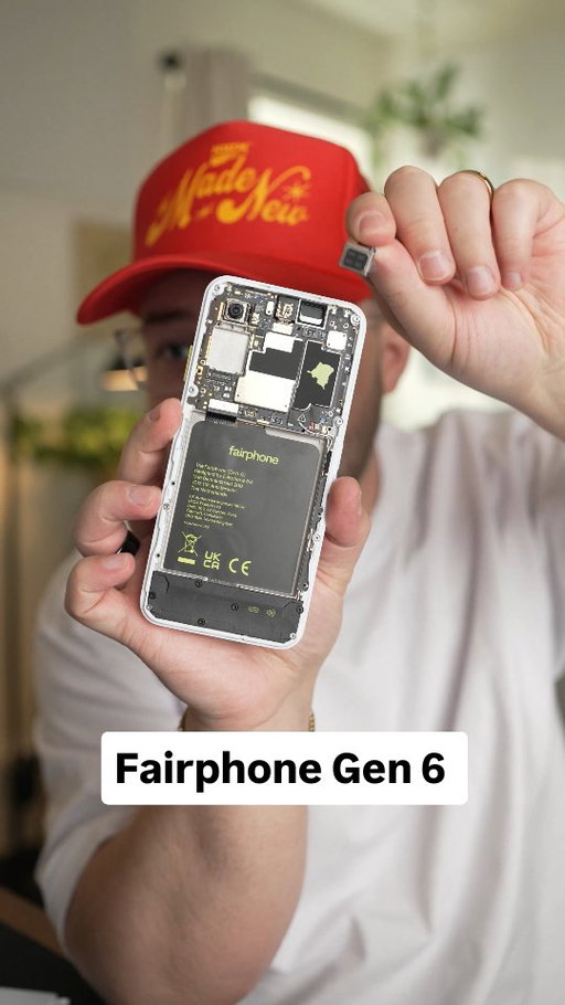 Huge thanks to @fairphone for sending out their fairphone gen 6! #tech #fairphone #fairphone6 #android #imparkerburton #androidguy