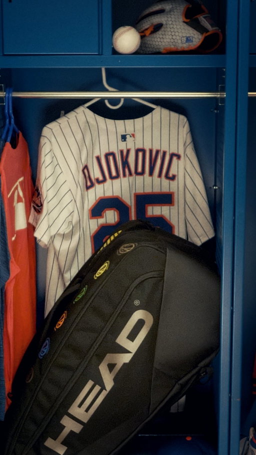 Something’s brewing in New York. Stay tuned, the story’s just getting started… 🎾⚾ #NovakHEADingMETS