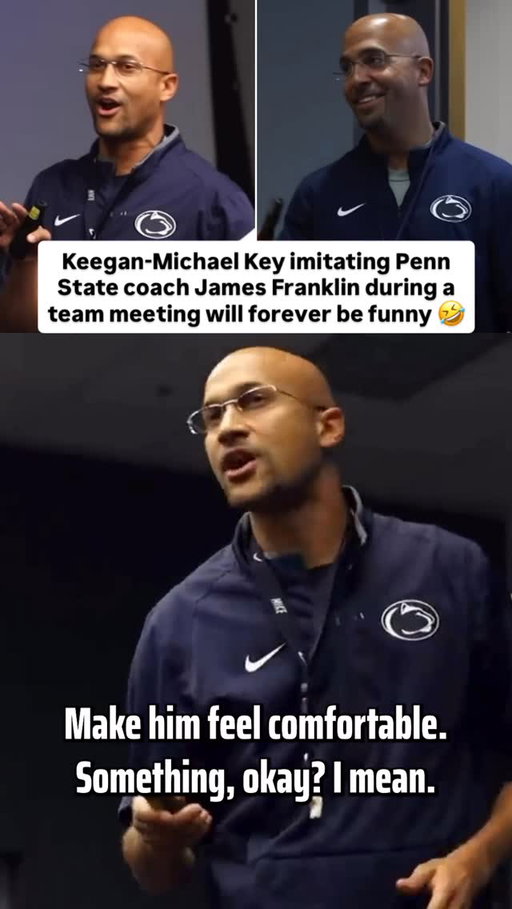 Keegan-Michael Key’s James Franklin impersonation is absolute perfection 😭

(🎥: Penn State Football)