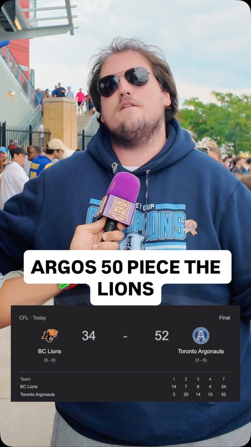 WHAT A GAME FOR THE ARGOOOOOSSSS! DON’T TALK TO US ABOUT OUR RECORD NEITHER CUZ WE GOIN ROWING! 

#argos #argonauts #cfl #football #fans #interview #fancam #sports #fan #cflfootball #reaction #bclions