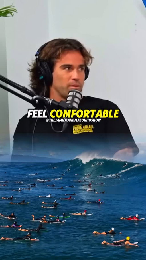 Mason on surfing pipe when he was young @thejamieandmasonshow
