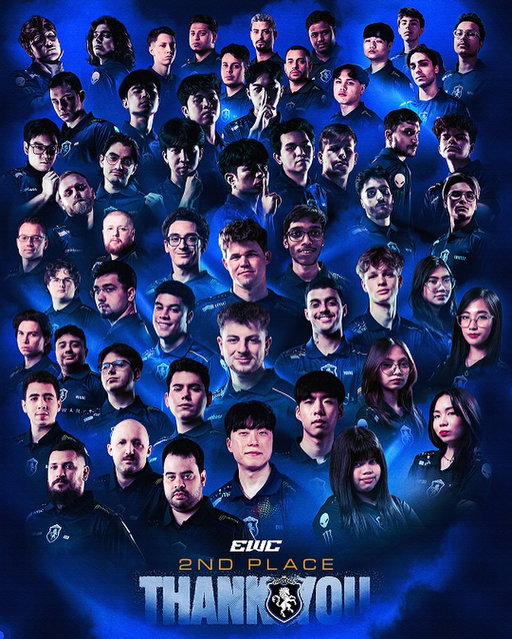 3 Championships🏆🏆🏆
13 Games
7 Weeks

🥈2nd Place

EWC has come to a close, and we couldn’t be prouder of every player who showcased their determination at the highest level. 
Thank you for representing us with passion and dedication💙

#LETSGOLIQUID #EWC2025  @ewc_en