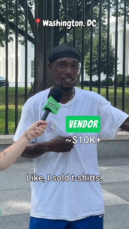 How much does a Street Vendor and Whole Seller make in Washington, DC? 

#salarytransparentstreet #salarytransparency #paytransparency #howmuchdoyoumake #streetvendor #wholeseller