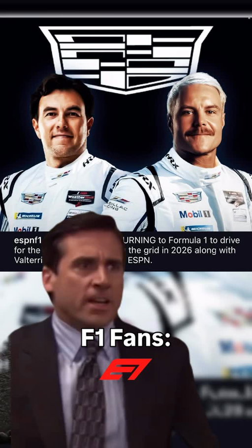 Me:

#formula1 #formulaone #sergioperez #checo #checoperez #valtteribottas #bottas #f1memes #f1driver #f1racing #f1meme #f1