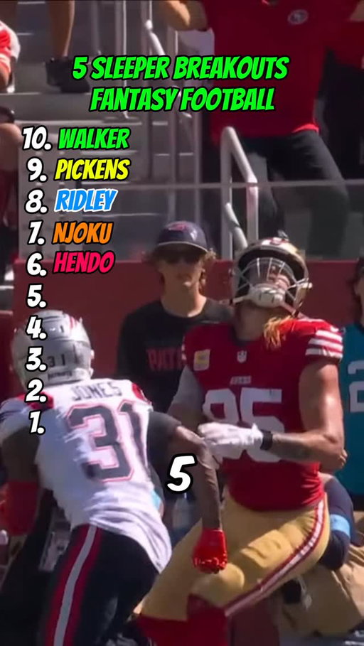 10 Fantasy Football Breakouts 🚀 #fantasyfootball #nfl