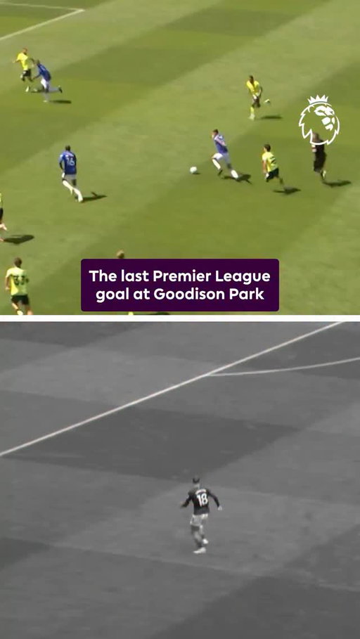 Iliman Ndiaye is now the scorer of two historic goals for Everton 📜