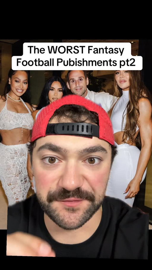These Fantasy Football punishments are RIDICULOUS. Do not come in last place 🤣🤣🤣 #nfl #football #fantasyfootball #fantasyfootballtips #fantasyfootballadvice