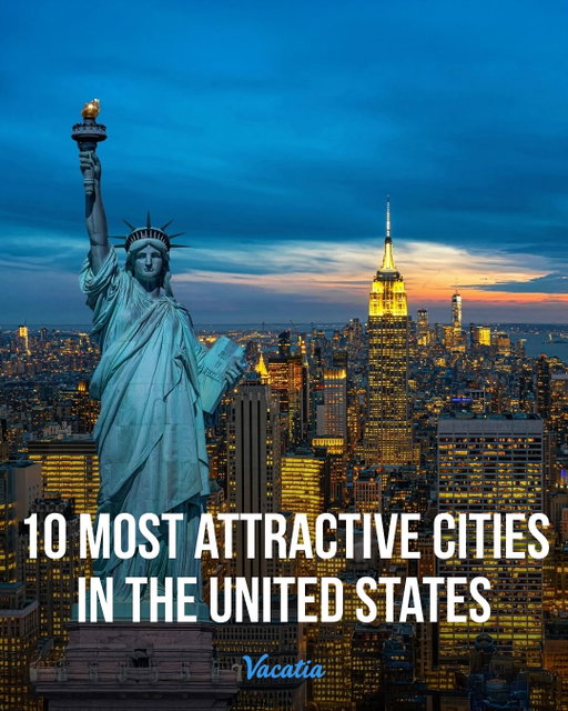10 cities in the United States that should be on your bucket list! 🇺🇸😍

💡Here are some facts about each of these wonderful cities:

10. Nashville, Tennessee: Famous for its country music history and Southern hospitality, Nashville offers charm, entertainment, and a growing food scene.

9. Miami, Florida: With its stunning beaches, lively nightlife, and rich cultural diversity, Miami is the city that never sleeps.

8. Austin, Texas: Known for its vibrant music scene, tech hub, and eclectic culture, Austin is a blend of small-town charm and big-city energy.

7. Seattle, Washington: Surrounded by water and mountains, with a creative, coffee-loving culture and scenic views.

6. Honolulu, Hawaii: A mix of urban life and tropical paradise with beautiful beaches and volcanic mountain backdrops.

5. Savannah, Georgia: Spanish moss-draped oaks, historic squares, and Southern elegance give this city a romantic, timeless feel.

4. San Francisco, California: Iconic landmarks like the Golden Gate Bridge, rolling hills, and Victorian architecture define its unique allure.

3. Charleston, South Carolina: Cobblestone streets, pastel historic homes, and coastal charm make it one of the most picturesque cities in America.

2. Chicago, Illinois: Striking skyline, Lake Michigan waterfront, and vibrant neighborhoods like the Loop and River North.

1. New York City, New York: From Central Park to the skyline, NYC blends global culture, iconic architecture, and constant energy.

Which city is your favorite? Tell us in the comments below! 👇🏻❤️

📍USA