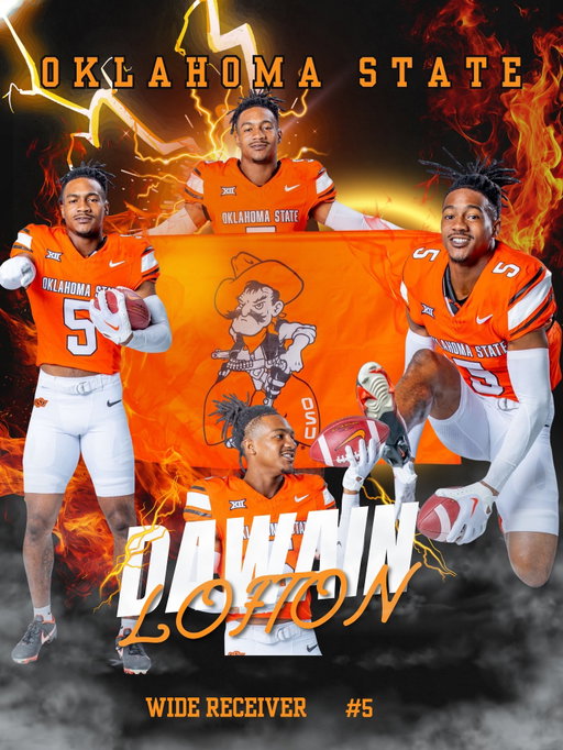 Poster edit for Oklahoma State WR Dawain Lofton. 
Best of luck this season! 

.
#DAGURUEDITS  #football #wr #islandwork🌴 #oklahomastatefootball #cowboys #explorepage #exploremore #viralvídeos #virginia #daguru #getopen #unguardable #viralpost❤️