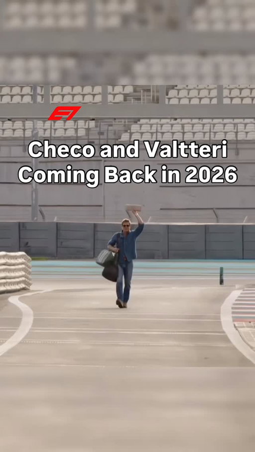 Welcome back 😎

#formula1 #formulaone #sergioperez #checoperez #valtteribottas #bottas #cadillac #f1driver #f1racing #f1memes #f1meme #f1