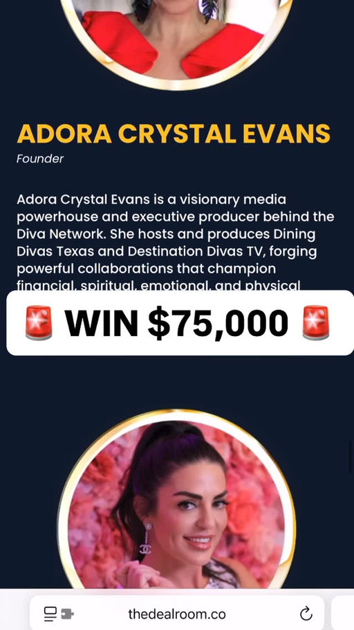 🚨 WIN $75,000 🚨 don’t miss out!!!! 

We’re teaming up with The Dealroom @kylexkane …. a global platform renowned for matching founders, investors, and innovators for an incredible opportunity! One lucky participant will take home $75,000, plus access to cutting-edge dealmaking sessions and powerful connections. 💼✨
.
What is The Dealroom Event?
A dynamic, global event series focused on innovation, startup ecosystems, and high-growth opportunities. Whether you’re a founder, investor, or ecosystem leader…. this is where ideas meet impact. 🌍🚀

Why You Should Enter:
    •    Massive exposure within the innovation and tech community
    •    Deep dive into trendsetting startup worlds
    •    No limits, just possibilities
.
Want to join in?
Tap the link in bio to enter, see event details, and learn how you can win! 🏆 

#StartupLife #Innovation #TheDealroom #Win75000 #Entrepreneurship #DealMaker