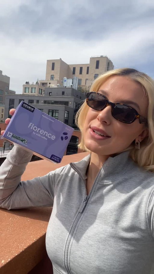 My mornings needed a little upgrade… so I’m introducing my new K-Cup®️ pods, now available at Keurig.com 👀💜