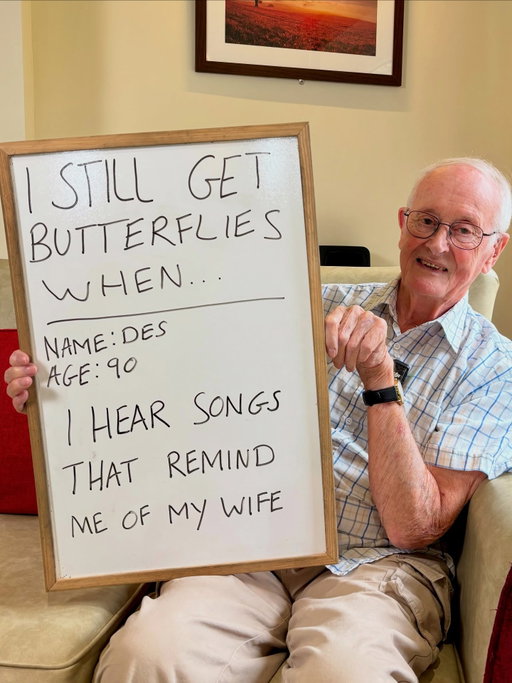 Swipe ⬅️ Our seniors share what still gives them butterflies in their stomachs

Home: @twcarehomes