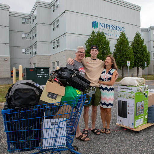 Move-In Day 2025 is officially in the books! A heartfelt thank you to all the staff and volunteers whose efforts  on Saturday helped make this year’s residence move-in day a success! Their hard work helped ensure a smooth and welcoming transition for new students arriving to campus. 

To all the new Lakers: Welcome to the NU community! We’re thrilled that you’ve chosen to make Nipissing your home.