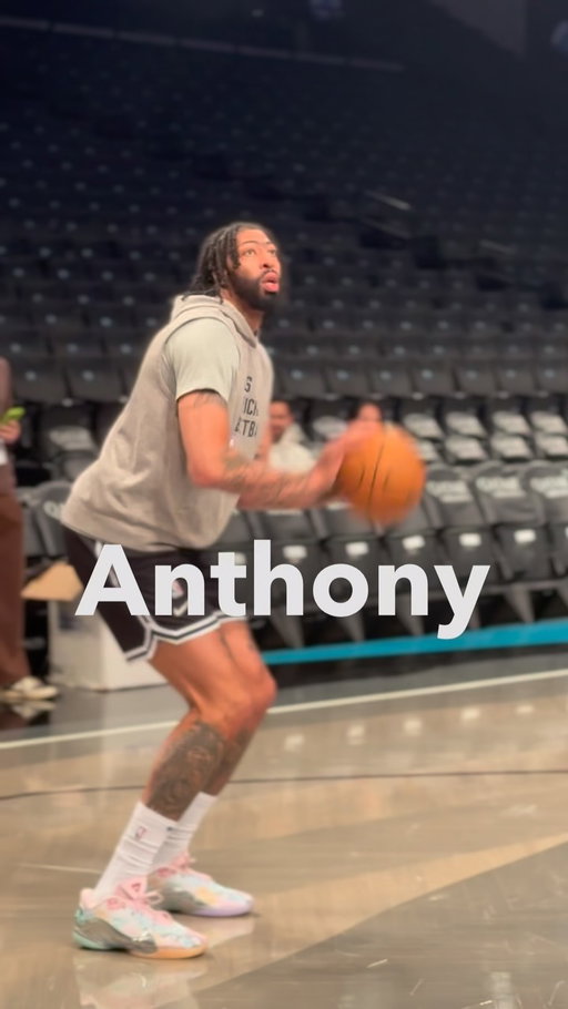 ANTHONY DAVIS ES EL ÚNICO JUGADOR DE LA NBA QUE HACE ESTO 🤔