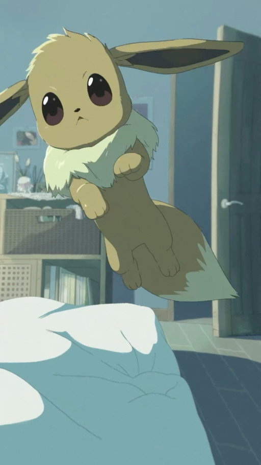 No more sleeping—Eevee is ready to start the day! 😄 

#Eevee #PokemonSleep #Pokemon