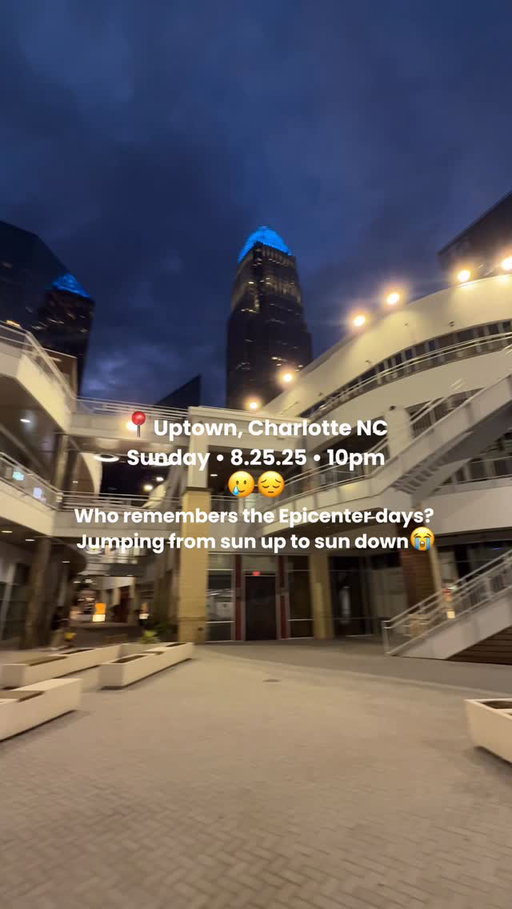 Why is Uptown Charlotte so DEAD right now?

Last night I went to Queen City Quarter (formerly the Epicentre) for the first time in a while and was shocked. It was completely empty — barely any people, no nightlife energy, just a ghost town.

If you remember the Epicentre at its peak, you know why this feels wild. Those days were legendary. Uptown Charlotte was ALIVE — packed with people, food spots, bars, clubs, things to do. It was the place to be.

Now? It feels like a wasted space and missed opportunity. As a Charlotte native, that hurts. I’ve been to major cities all over the U.S., and their downtown/uptown areas are always buzzing. Why does one of the fastest-growing cities in North Carolina feel this empty at night?

Charlotte fam — what do we need to bring Uptown back? More nightlife? Live music venues? High-end retail? Safer late-night vibes? Something else?

👇🏾 Drop your thoughts in the comments — what’s the solution to revitalize Uptown Charlotte?

.
.
#Charlotte #UptownCharlotte #UptownCLT #CLT #CharlotteNorthCarolina #QueenCityQuarter #CharlotteNightlife #NorthCarolina #FYP #ExploreCLT #QueenCity