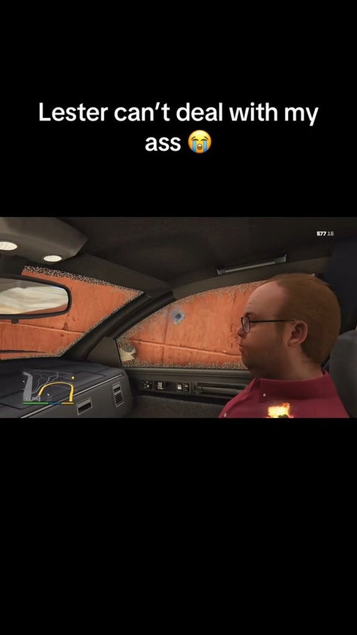Lester is just tired ... 

#gta #gtav #gtaonline #gtafunny #gtaviral #gtatiktok #gtafyp #gtagamelancer #gta6 #gtaRP #gaming #gamer #gamelancer #gta6 #gta6trailer #gta6new #gta6clips #gta6online #gta6gameplay #gta6leakedfootage #gta6news #gta6coming #gta6edit