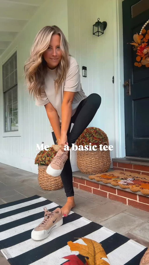 Just say COMFY and I’ll send the details to this comfy early fall outfit to ya!! Always a fan of an oversized basic tee🙌🏼

Make sure to follow me first so the message get through to you🤎

#amazonfashion #momstyle #falloutfitideas #momoutfit #amazonstyle #casualstyle #comfyoutfit