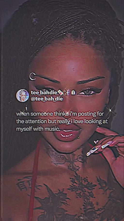 Follow @tee_bahdie for more ✅❤️