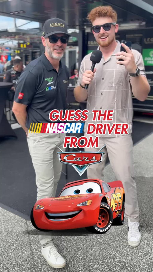 Which NASCAR Driver Is This? (Pixar’s Cars vs Jimmie Johnson)

#nascar #jimmiejohnson #lightningmcqueen #pixar #cars