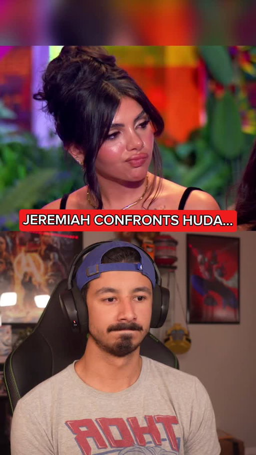 Jeremiah confronts Huda… 

#supes #loveisland #loveislandusa