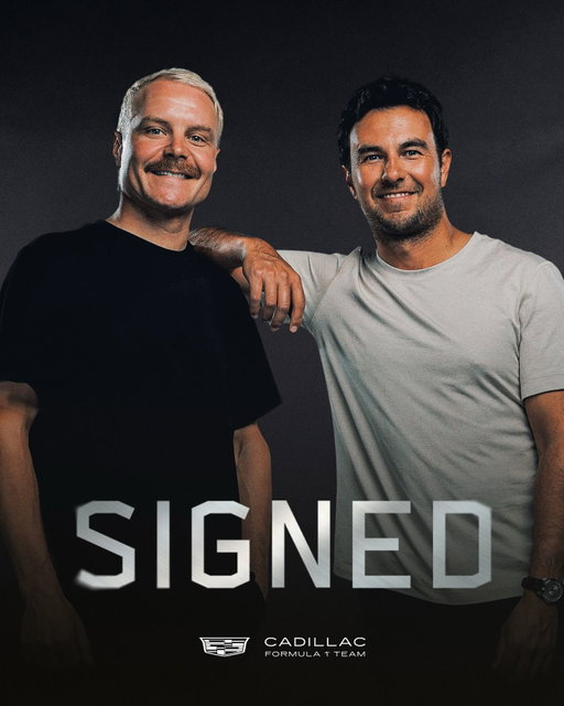 Signed and sealed 📩

Say hello to our driver lineup for 2026 @valtteribottas @schecoperez 👋