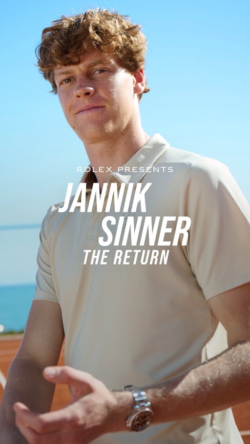 One of the leading lights in men’s tennis, @janniksin has earned the respect of his peers and fans for his work ethic and dedication to constantly improve. In “The Return”, part of an exclusive documentary series about the Rolex family, the multiple Grand Slam® champion discusses the focus and determination it takes to return from an extended absence and remain a force in the game.
#Rolex #RolexFamily #Reachforthecrown