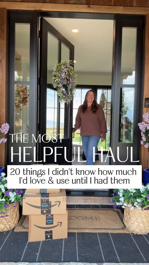🔗 Follow + comment “haul” for the links to all of these helpful home finds that I now ADORE.

Story time: my husband is the king of getting me gifts that I don’t really want… and two days later I love them so much that I can’t imagine living without them. The mixer, they dyson, etc. — they all felt too “extravagant” and unnecessary at the time… “we could live without these”, I thought… I was WRONG!! Within just a few days, I loved them so much that I was using them multiple times a day and my daily life flow felt so different that now I couldn’t live without. I’ve actually had a lot of home finds like that, so I put together a whole collection of all the ones that I’ve loved the absolute most. The ones that I didn’t really think were necessary at the beginning, but that I’m so so happy to have now because they are so helpful for our daily lives!

Comment “haul” for the links to everything! ‼️ You have to follow first if you want my DM to come through — otherwise IG will block it due to privacy settings. 

Affordable home decor, interior design, home inspiration, interior styling, bedroom decor, living room design, neutral home, look for less, bougie on a budget, design on a dime, cozy home, styling tips, home sweet home, amazon home, viral products, viral home finds, new release, best seller, home hacks, LinkDM *086*